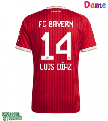Bayern Munich Luis Diaz #14 Replika Hjemmebanetrøje Dame 2026-27 Kortærmet